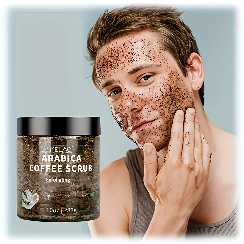 Gommage Corps au Café Arabica MELAO – Exfoliant Naturel Hydratant 283g